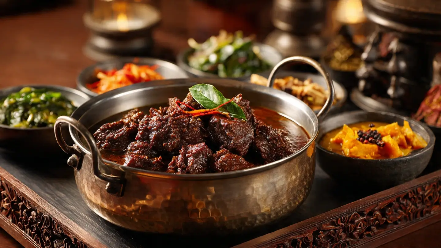 Cara Membuat Rendang Daging Sapi Ayam, Bumbu Resep Khas Minang Padang